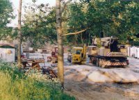 Początek przebudowy, baza sprzętu 1993