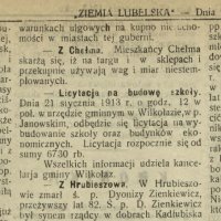 Ziemia Lubelska nr 14 1913